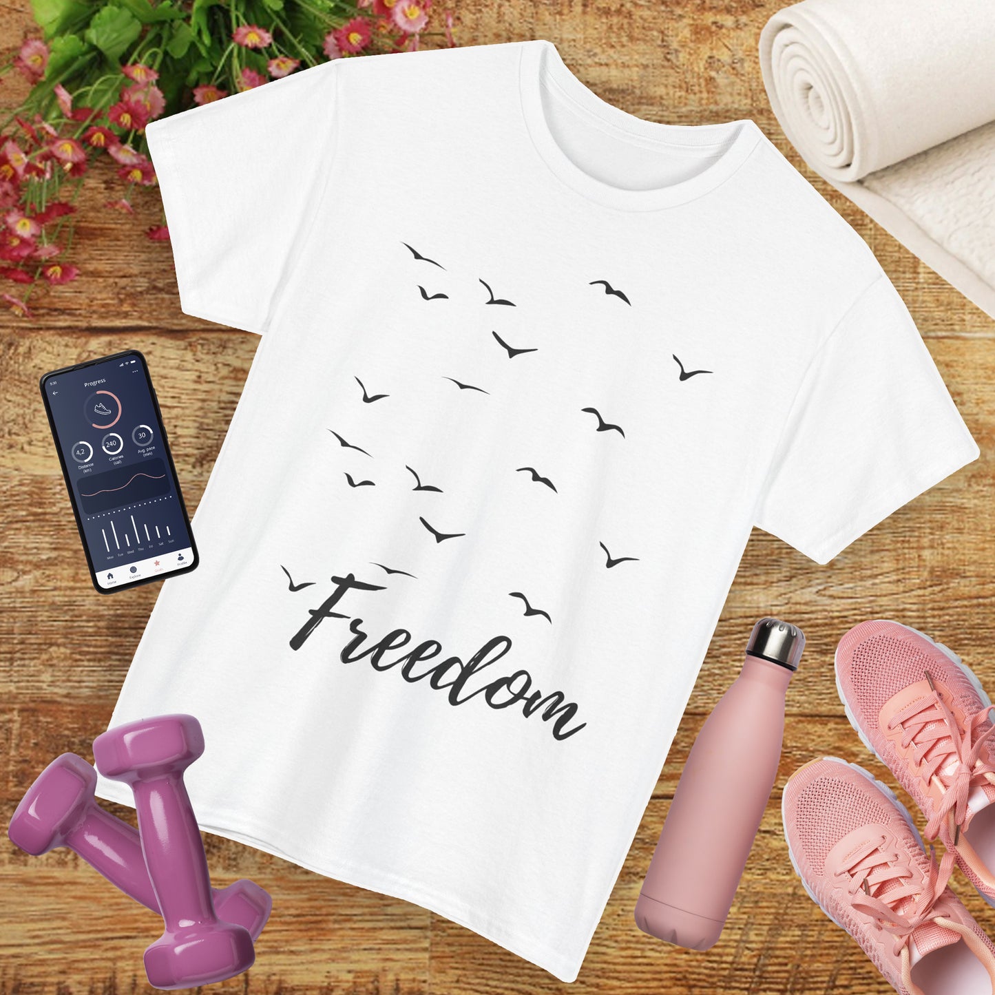 Freedom Flight - Let Your Soul Soar Heavy Cotton Tee