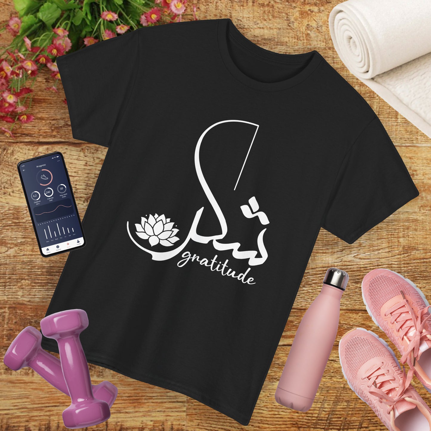 Gratitude in Harmony Heavy Cotton Tee - Embracing Blessings with Style