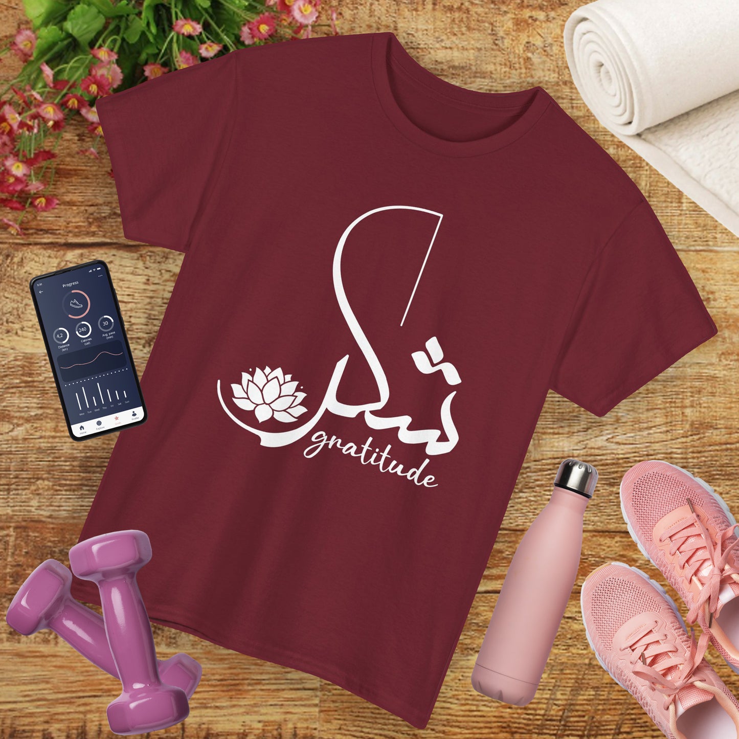 Gratitude in Harmony Heavy Cotton Tee - Embracing Blessings with Style