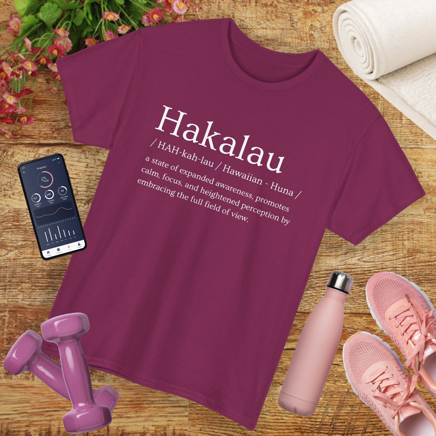 🌴Hakalau Awareness Heavy Cotton Tee - Expand Your Focus