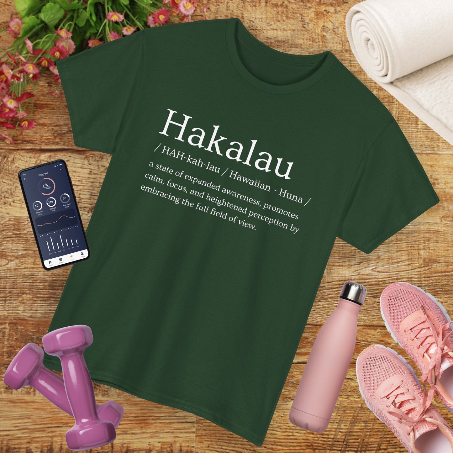 🌴Hakalau Awareness Heavy Cotton Tee - Expand Your Focus