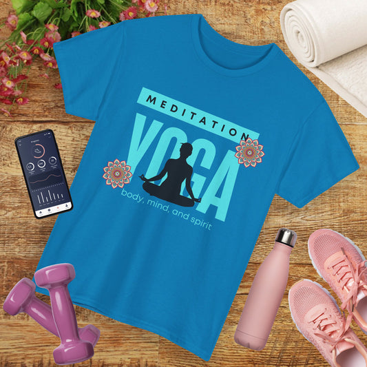 🧘‍♀️ Align Within Heavy Cotton Tee - Where Body, Mind & Spirit Unite