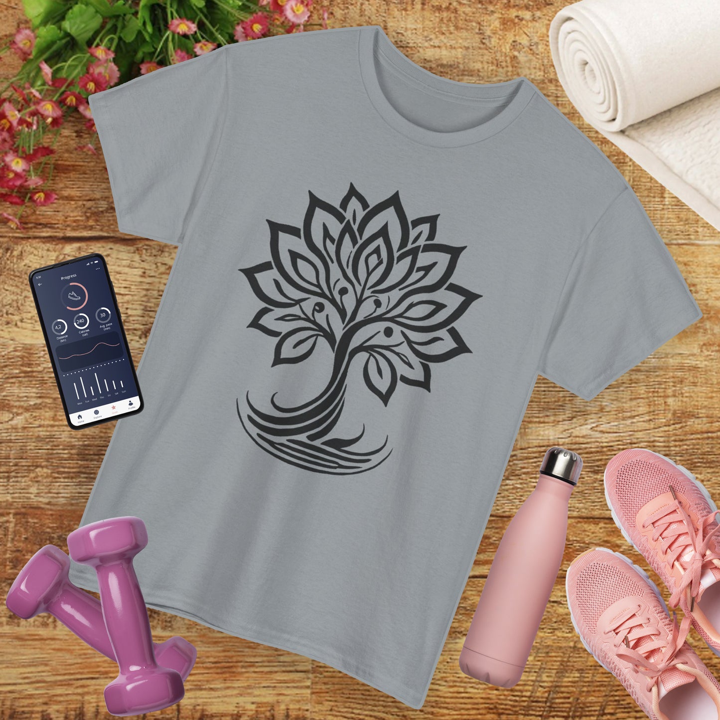 Rooted & Radiant - Tree of Life Heavy Cotton Tee