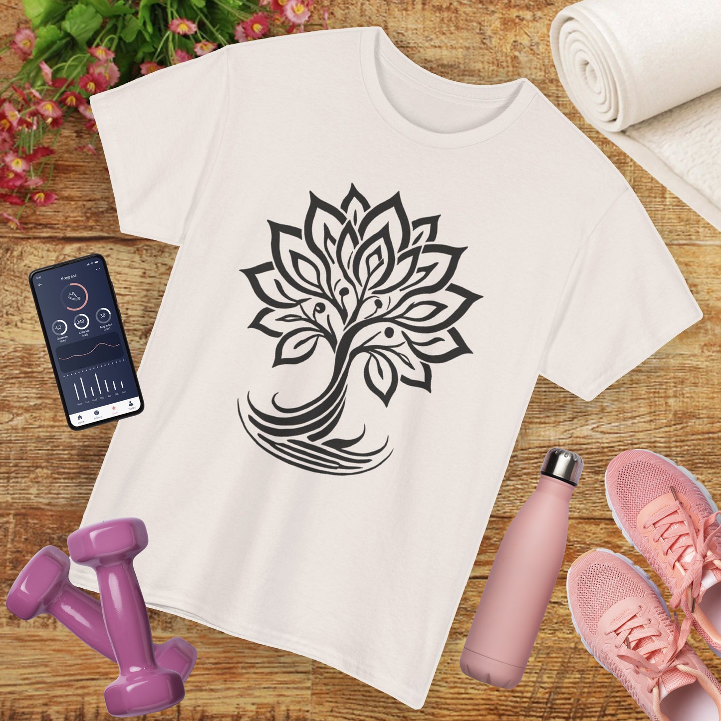 Rooted & Radiant - Tree of Life Heavy Cotton Tee