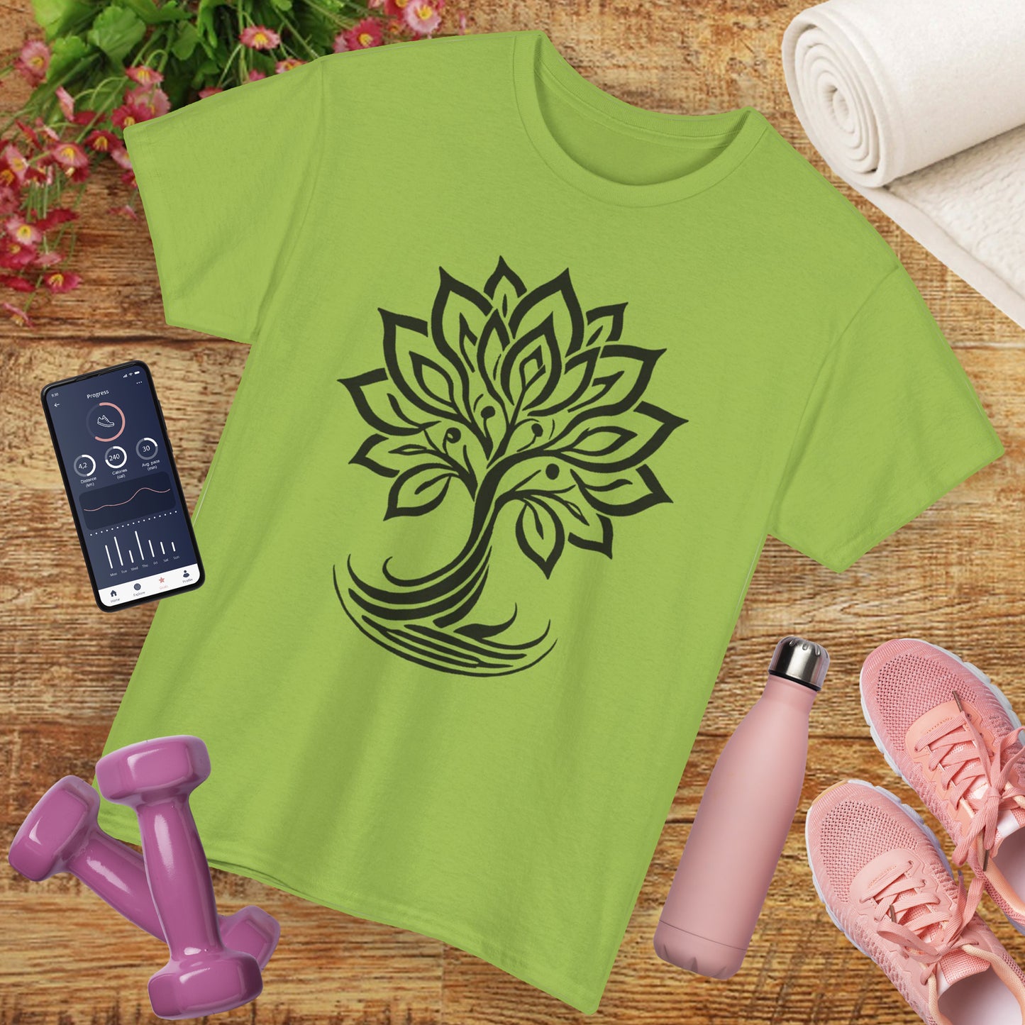 Rooted & Radiant - Tree of Life Heavy Cotton Tee