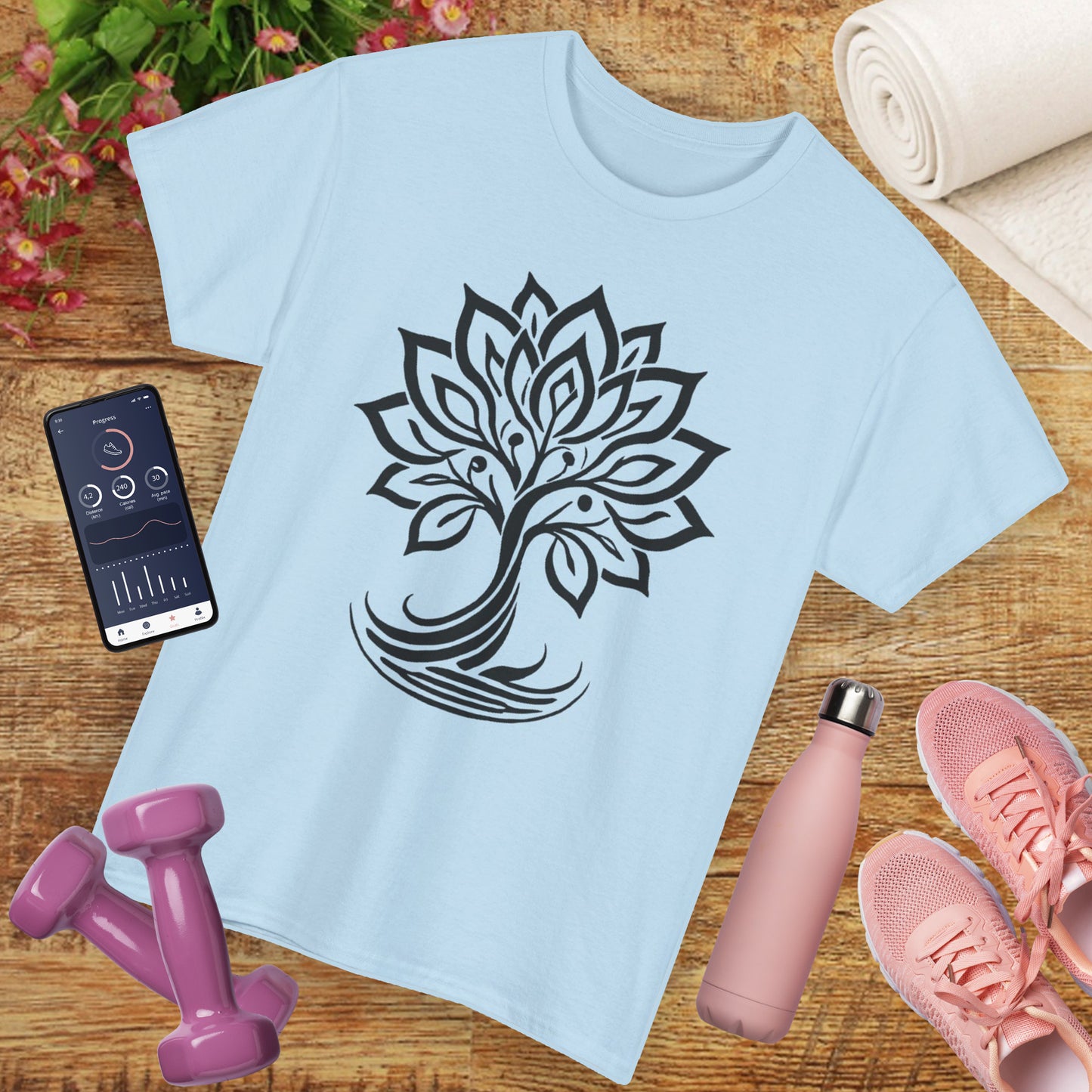 Rooted & Radiant - Tree of Life Heavy Cotton Tee