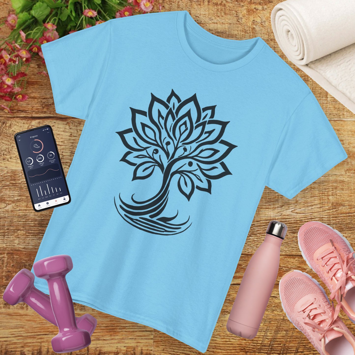 Rooted & Radiant - Tree of Life Heavy Cotton Tee