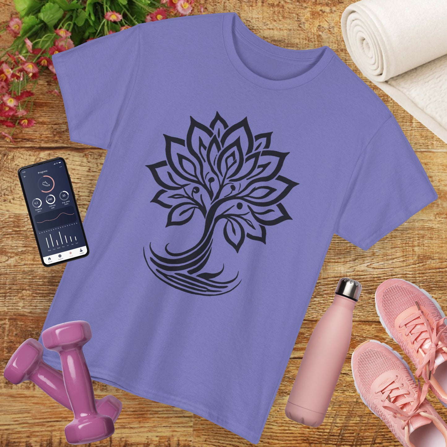 Rooted & Radiant - Tree of Life Heavy Cotton Tee