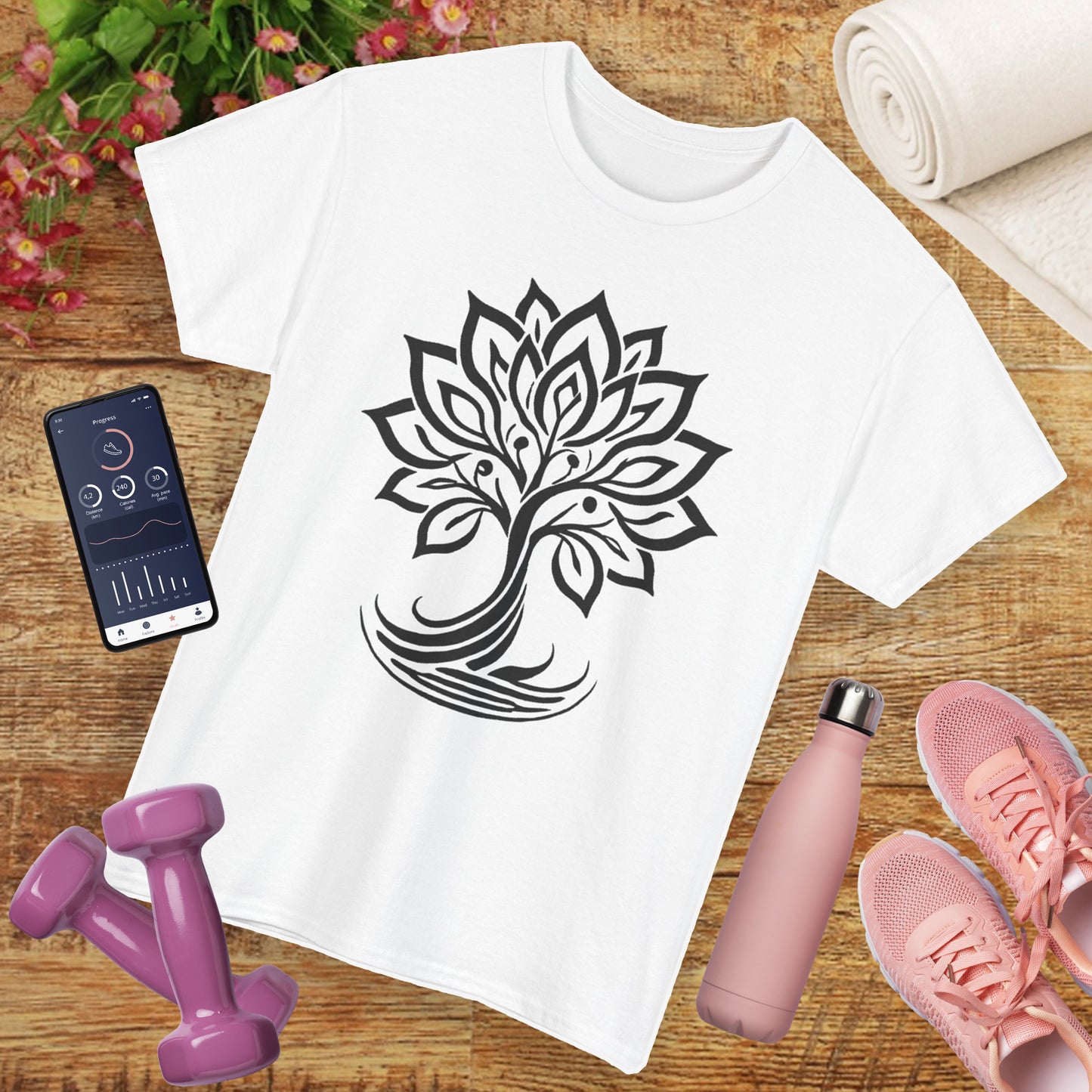Rooted & Radiant - Tree of Life Heavy Cotton Tee