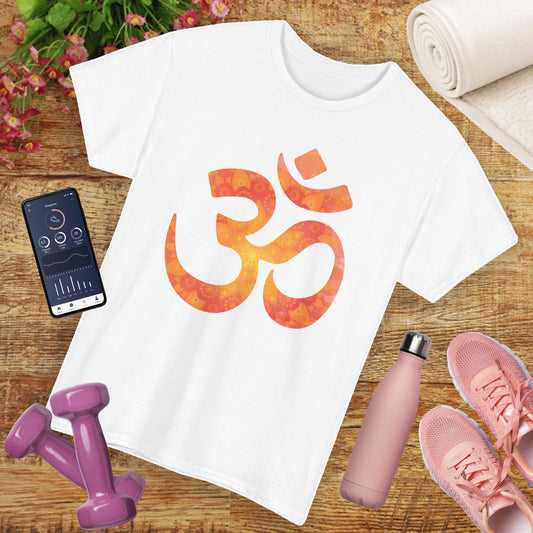 🕉️Sacred Om Mandala Heavy Cotton Tee - Radiate Inner Harmony