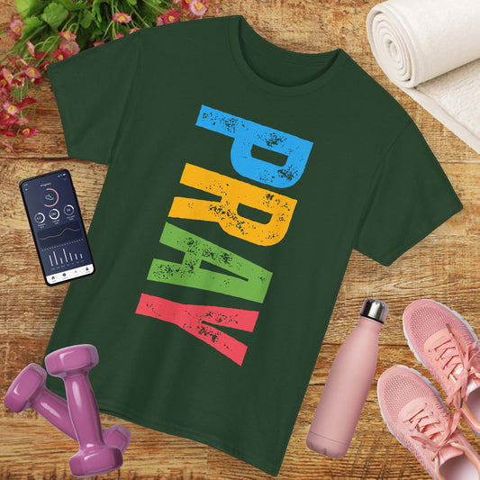 "PRAY" Heavy Cotton Tee - Inspirational T-Shirt for Spiritual Growth