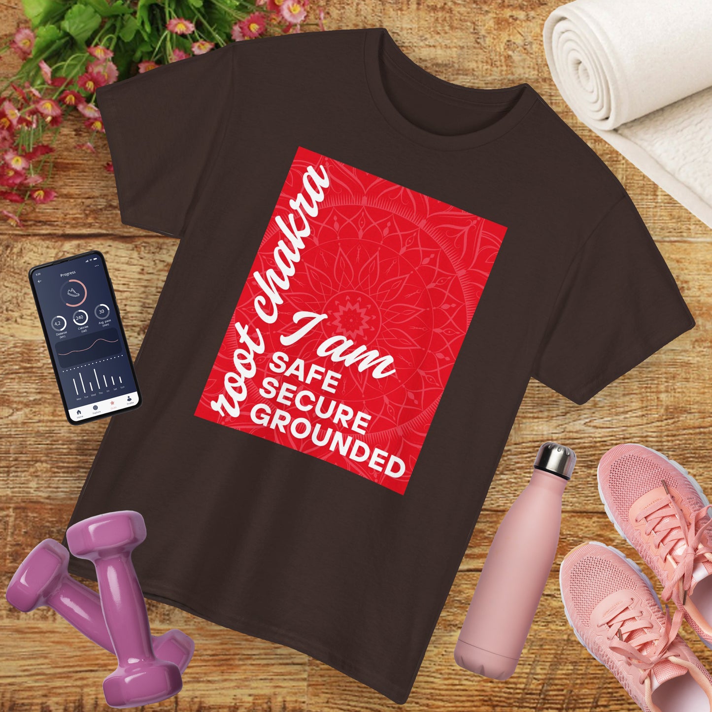 💖Rooted in Strength Heavy Cotton Tee - Grounded in Empowerment