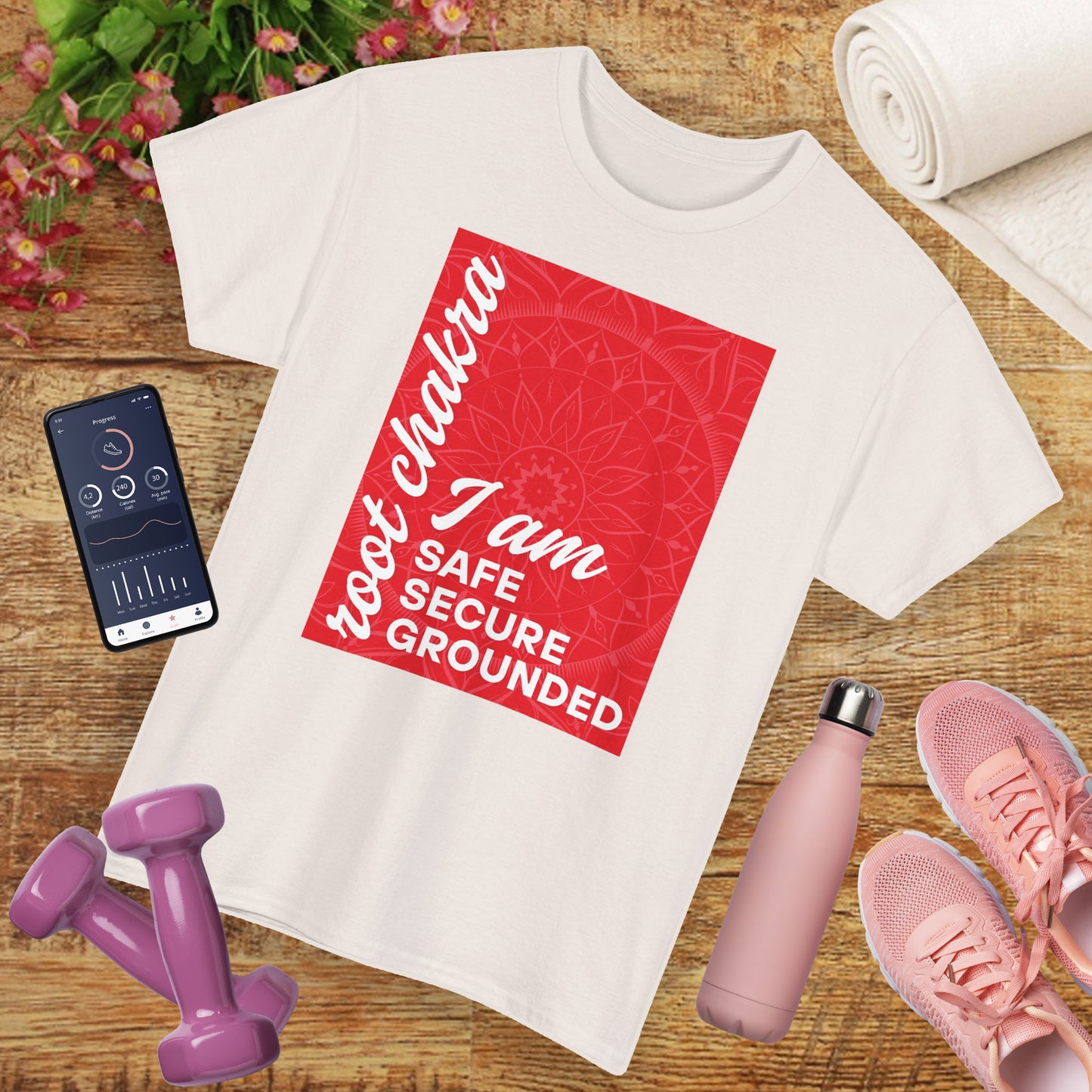 💖Rooted in Strength Heavy Cotton Tee - Grounded in Empowerment