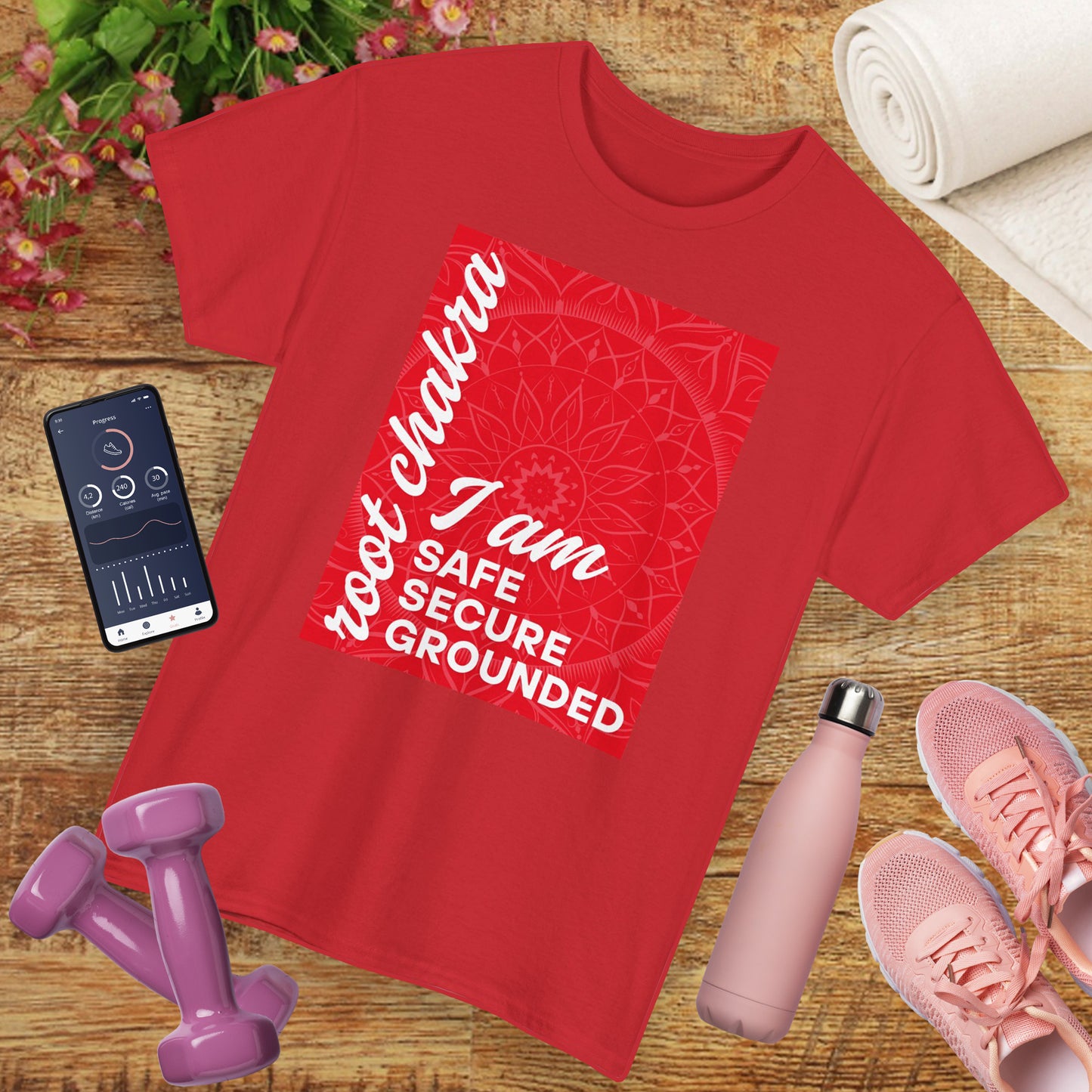 💖Rooted in Strength Heavy Cotton Tee - Grounded in Empowerment