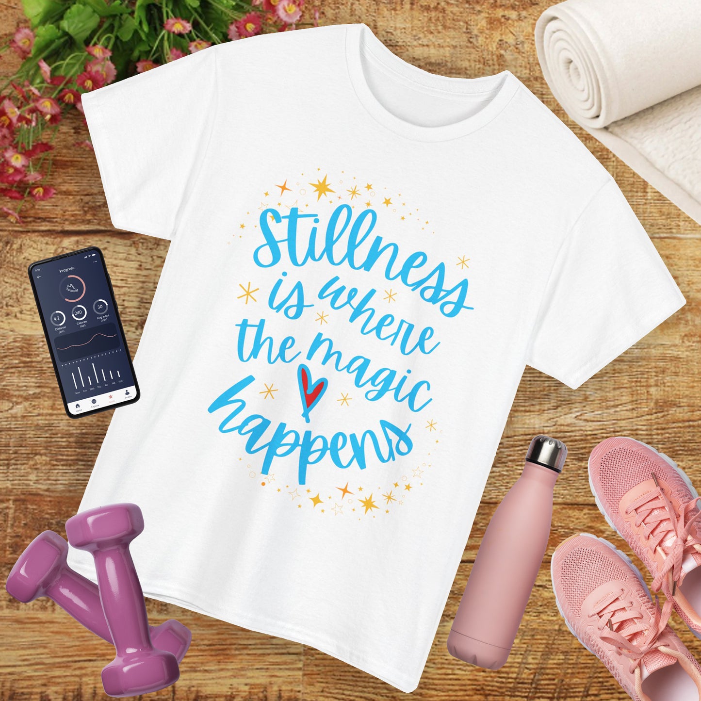 "Stillness is Magic" - Heavy Cotton Tee