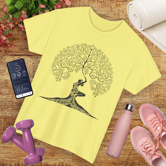🌳Tree of Her: Divine Roots Heavy Cotton Tee