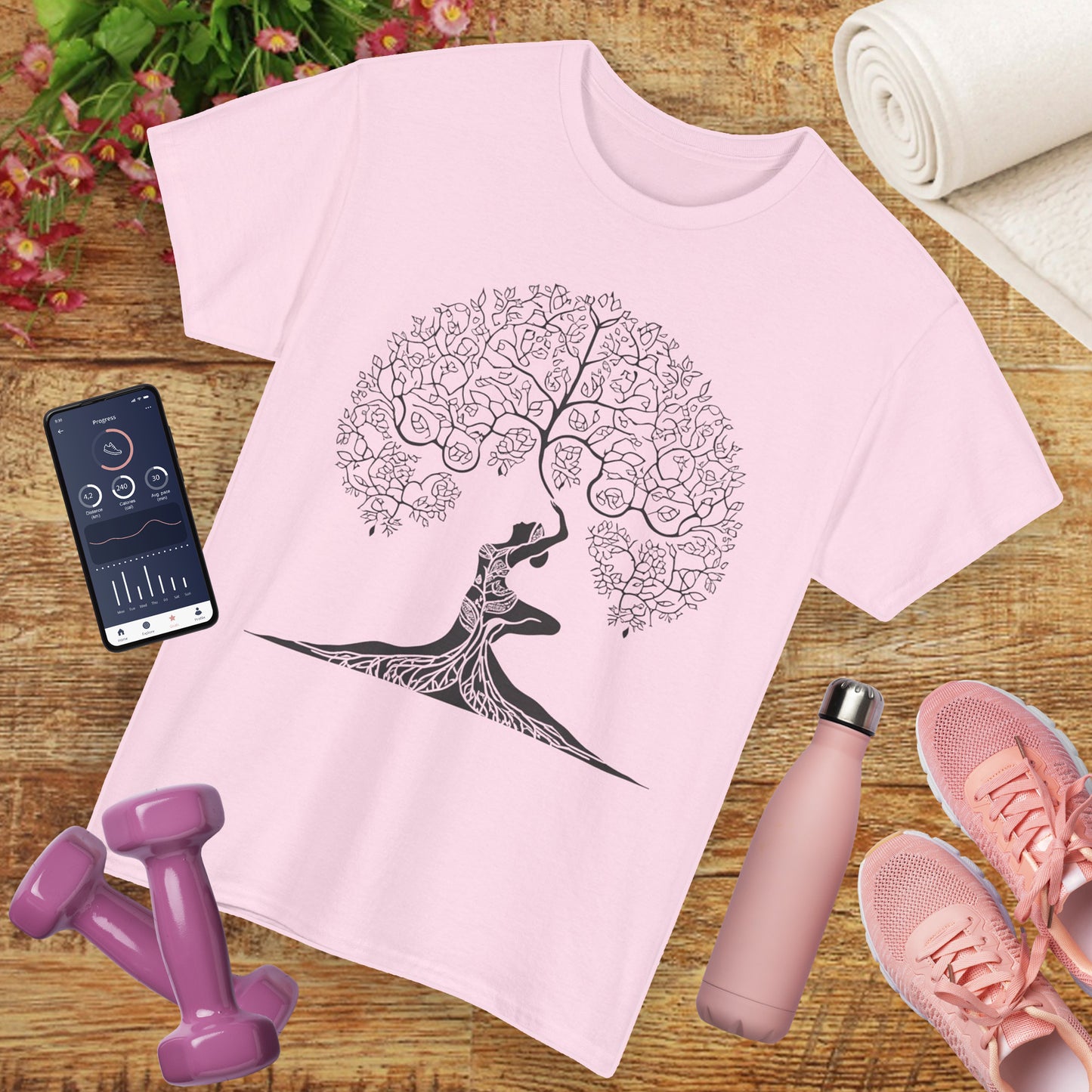 🌳Tree of Her: Divine Roots Heavy Cotton Tee