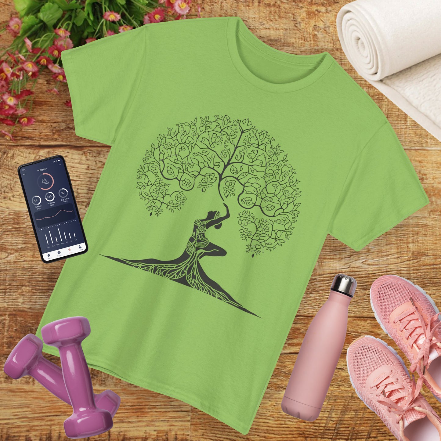 🌳Tree of Her: Divine Roots Heavy Cotton Tee