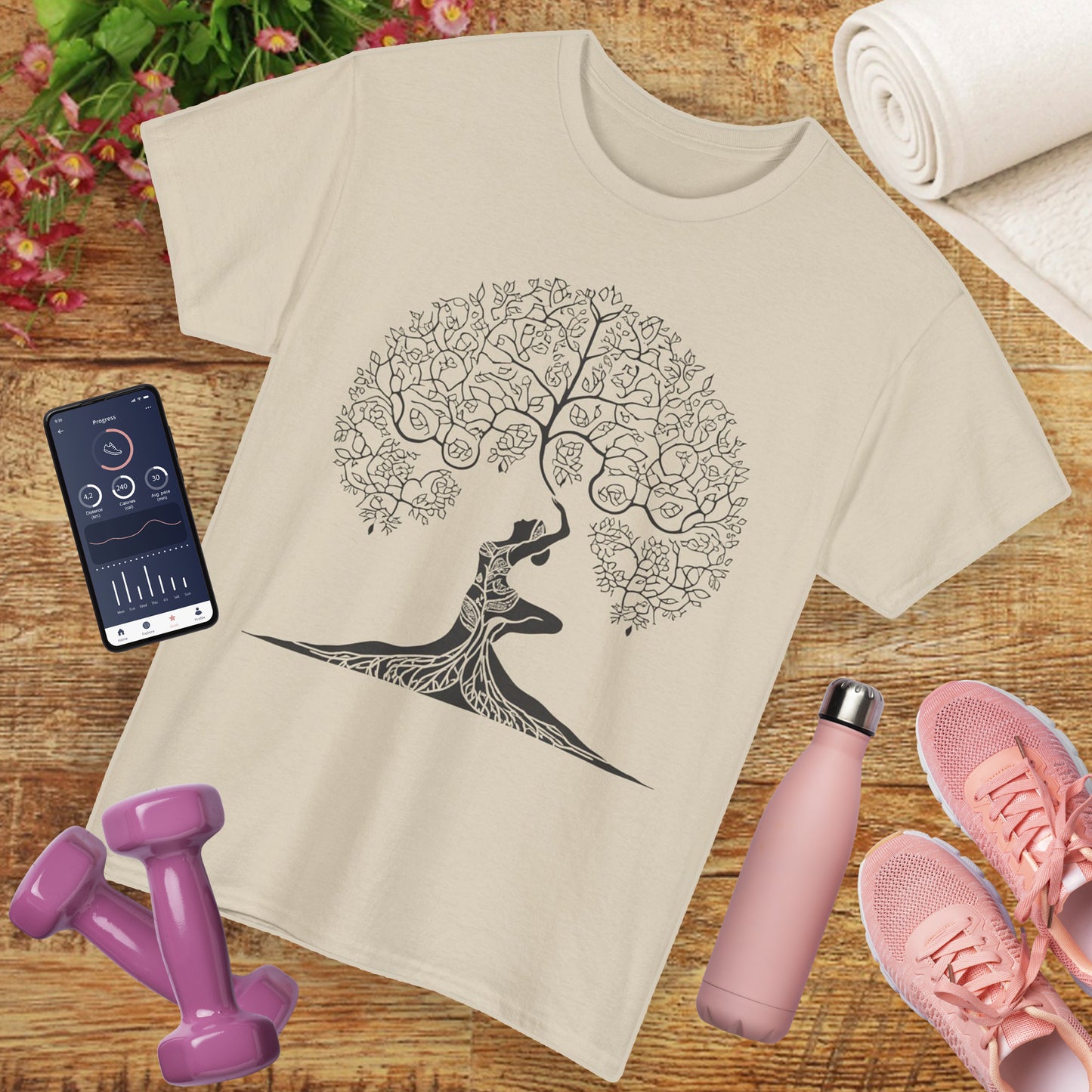 🌳Tree of Her: Divine Roots Heavy Cotton Tee