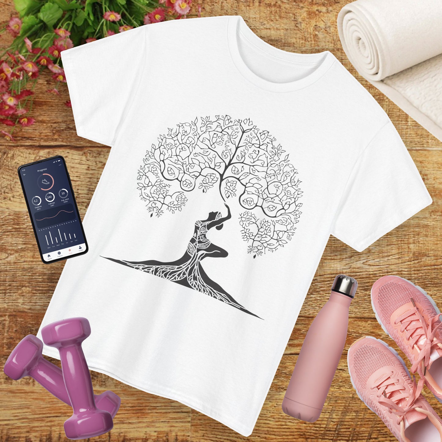 🌳Tree of Her: Divine Roots Heavy Cotton Tee