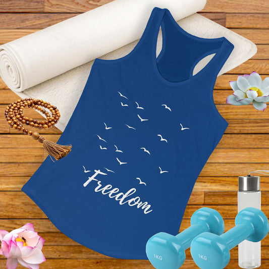 “Soul Flight” Racerback Tank – Wear Your Freedom