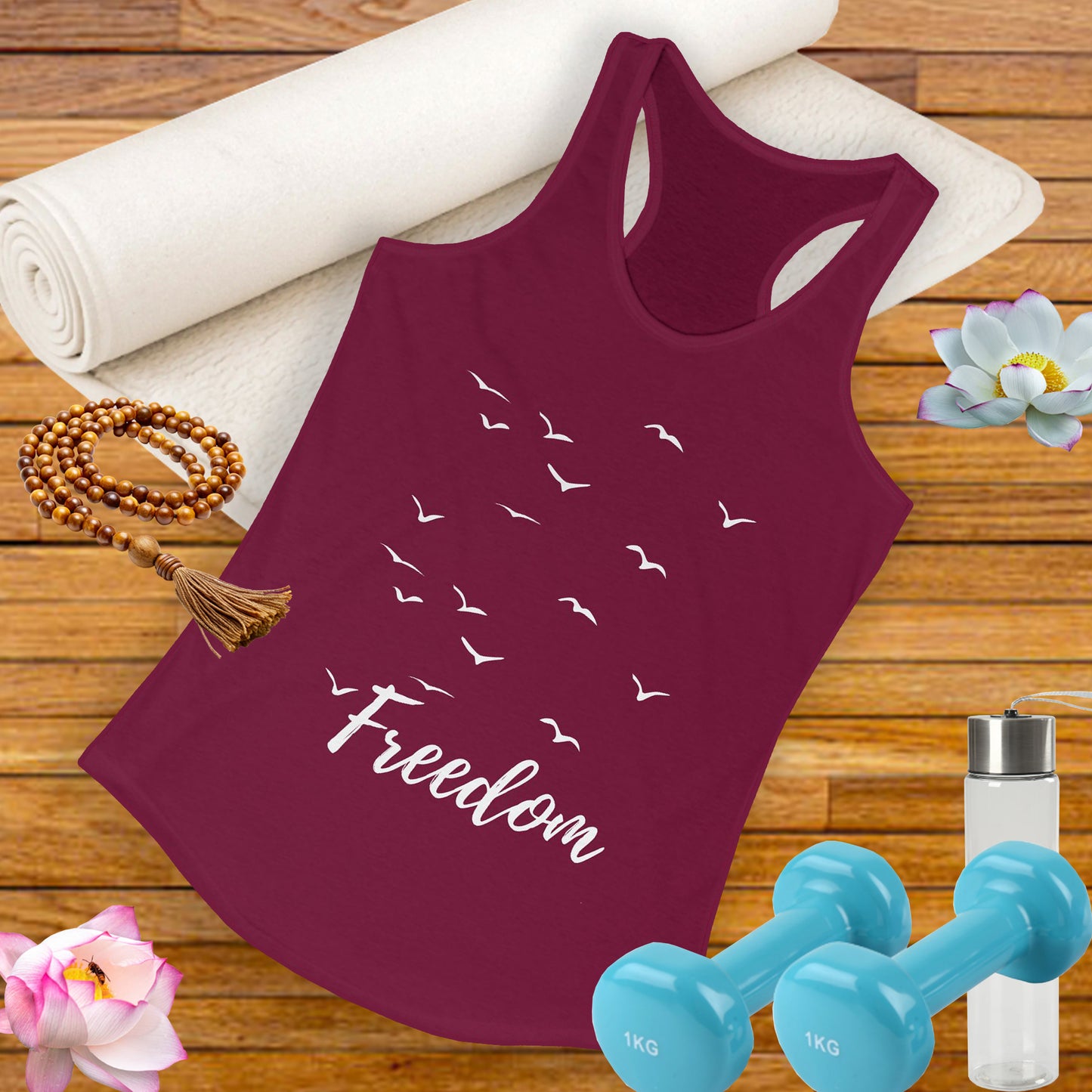 “Soul Flight” Racerback Tank – Wear Your Freedom