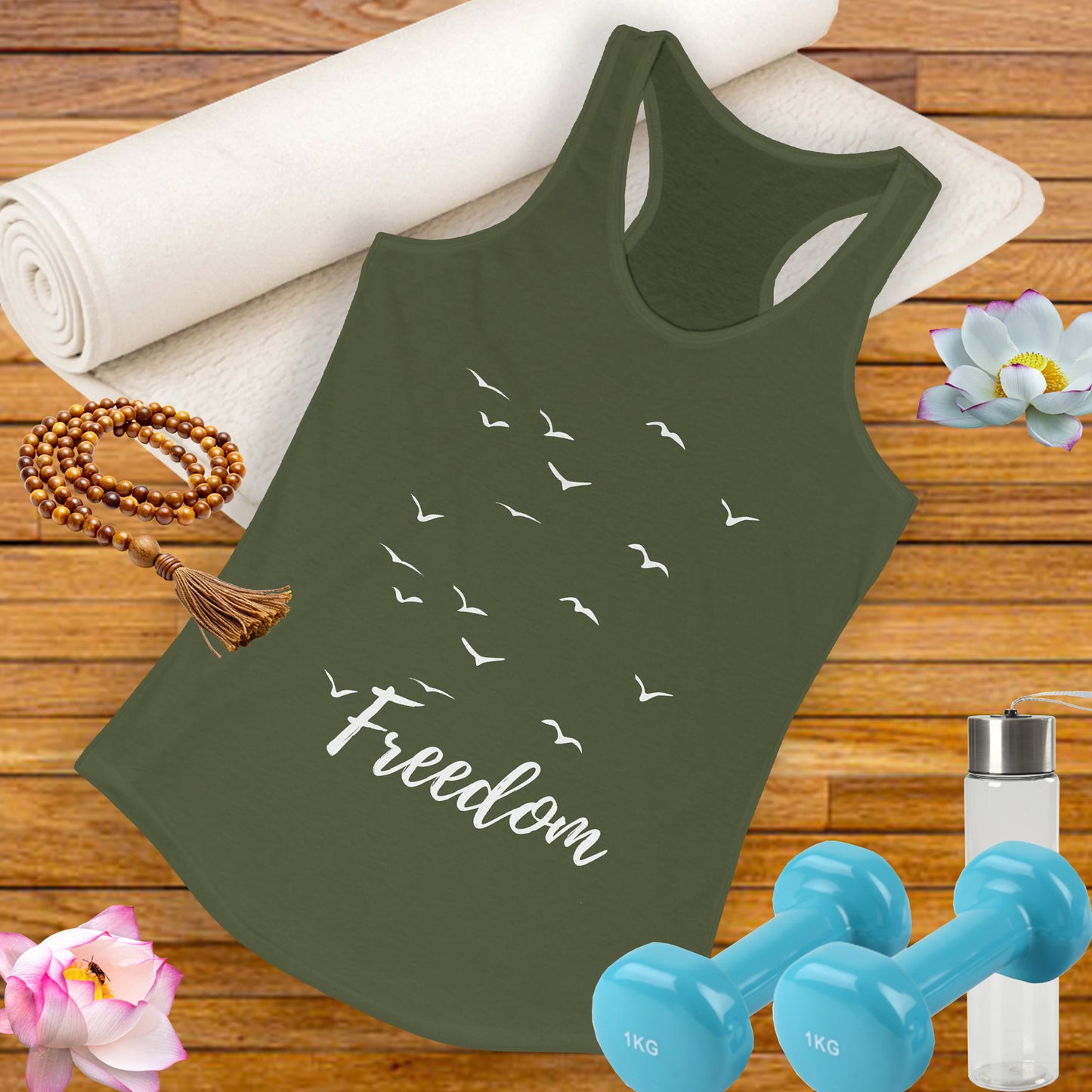 “Soul Flight” Racerback Tank – Wear Your Freedom