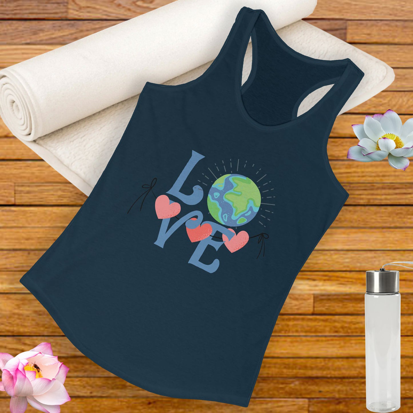 “One Love, One Earth” - Unity Racerback Tank