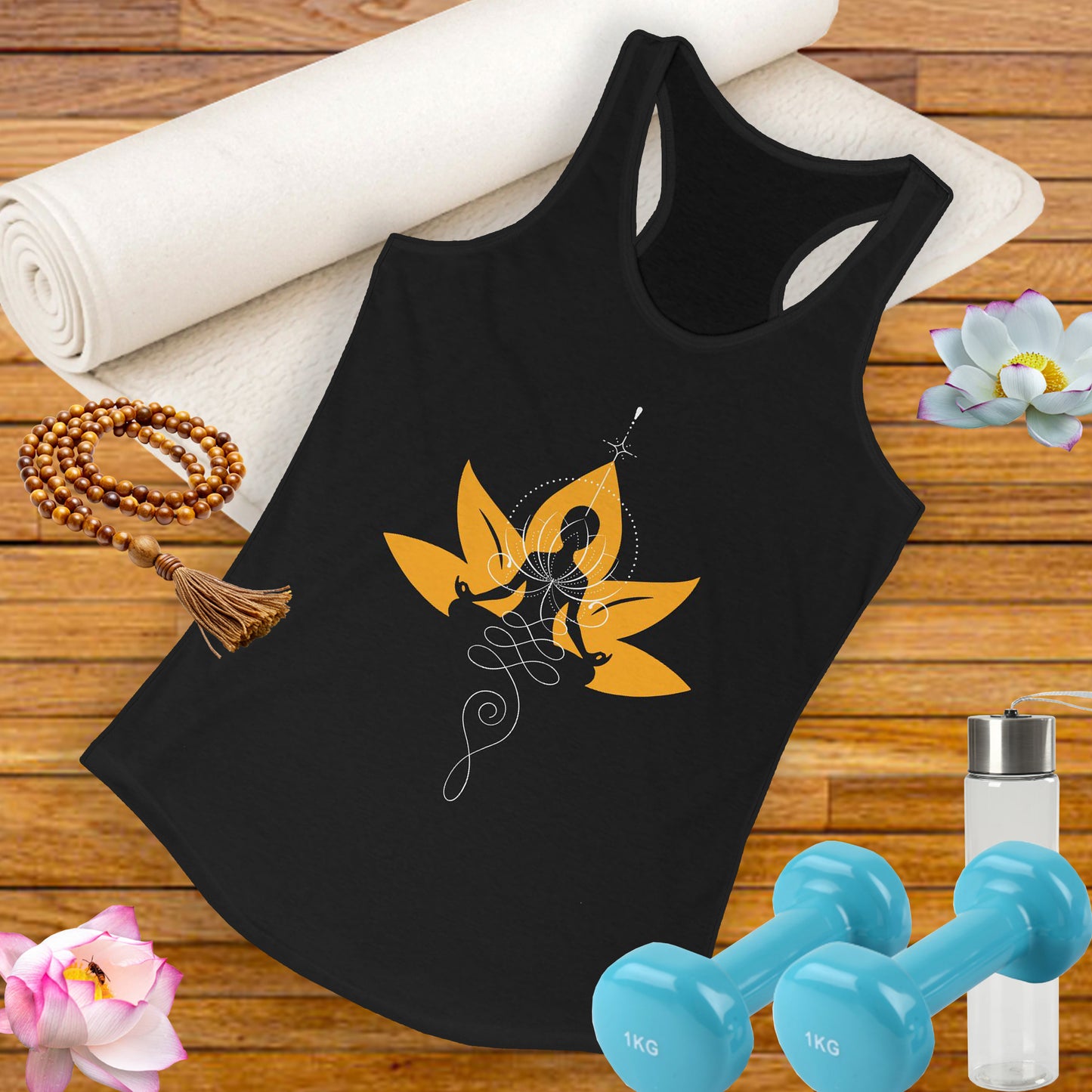 “Heartline Connection” Racerback Tank – Love as Your Anchor, Light as Your Guide