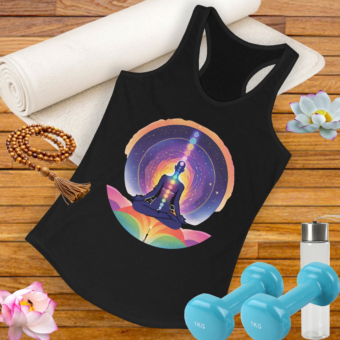 “Cosmic Alignment” Racerback Tank - Connect Within, Expand Beyond