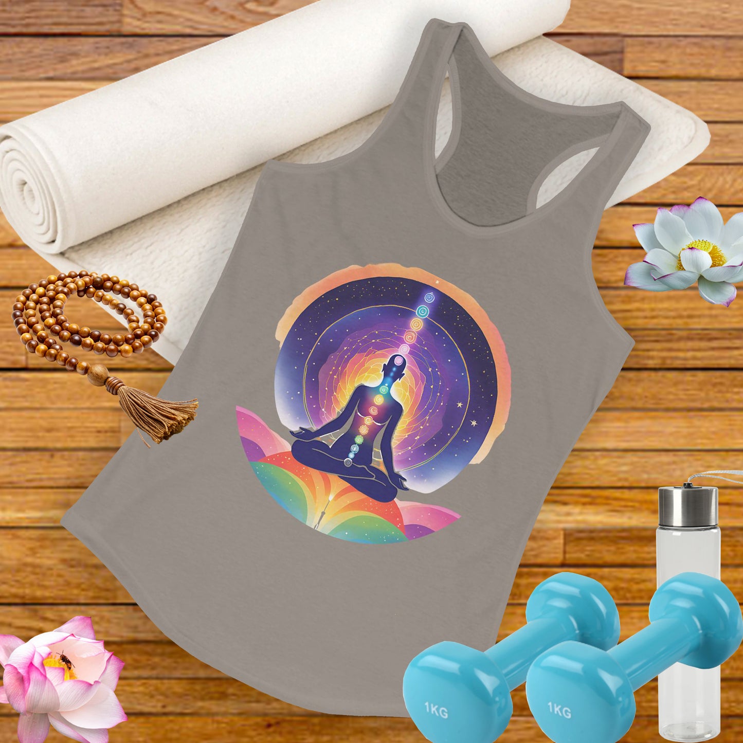 “Cosmic Alignment” Racerback Tank - Connect Within, Expand Beyond