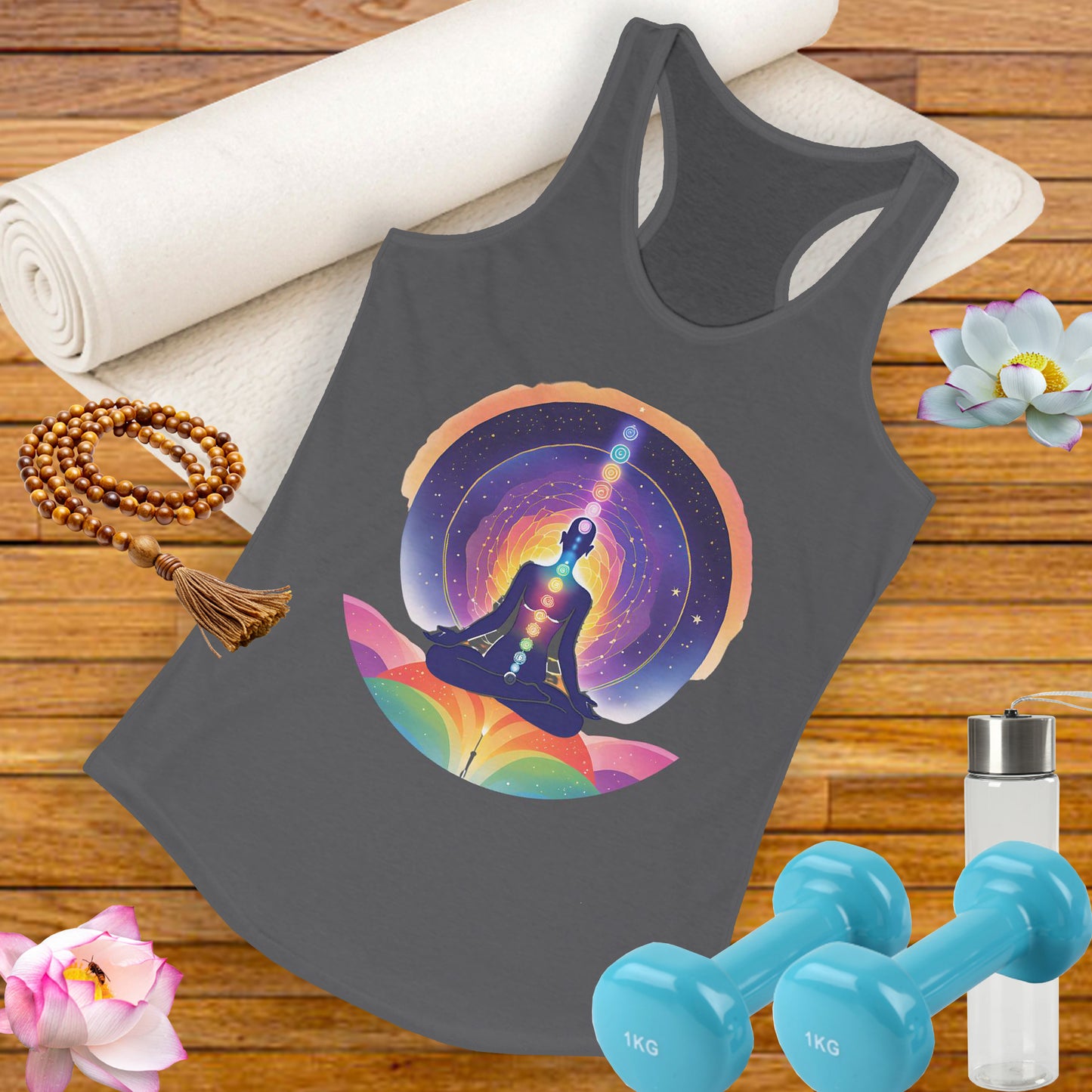 “Cosmic Alignment” Racerback Tank - Connect Within, Expand Beyond