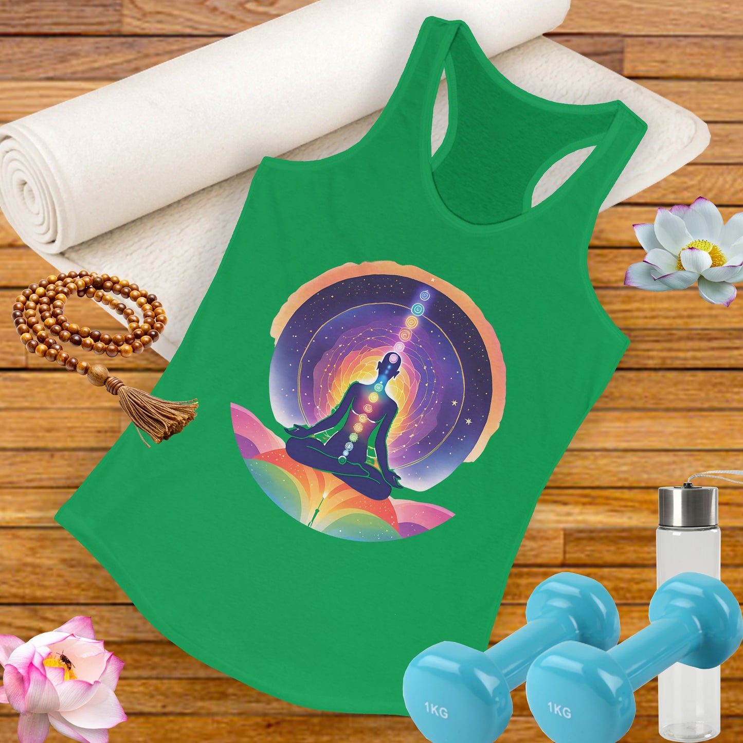 “Cosmic Alignment” Racerback Tank - Connect Within, Expand Beyond