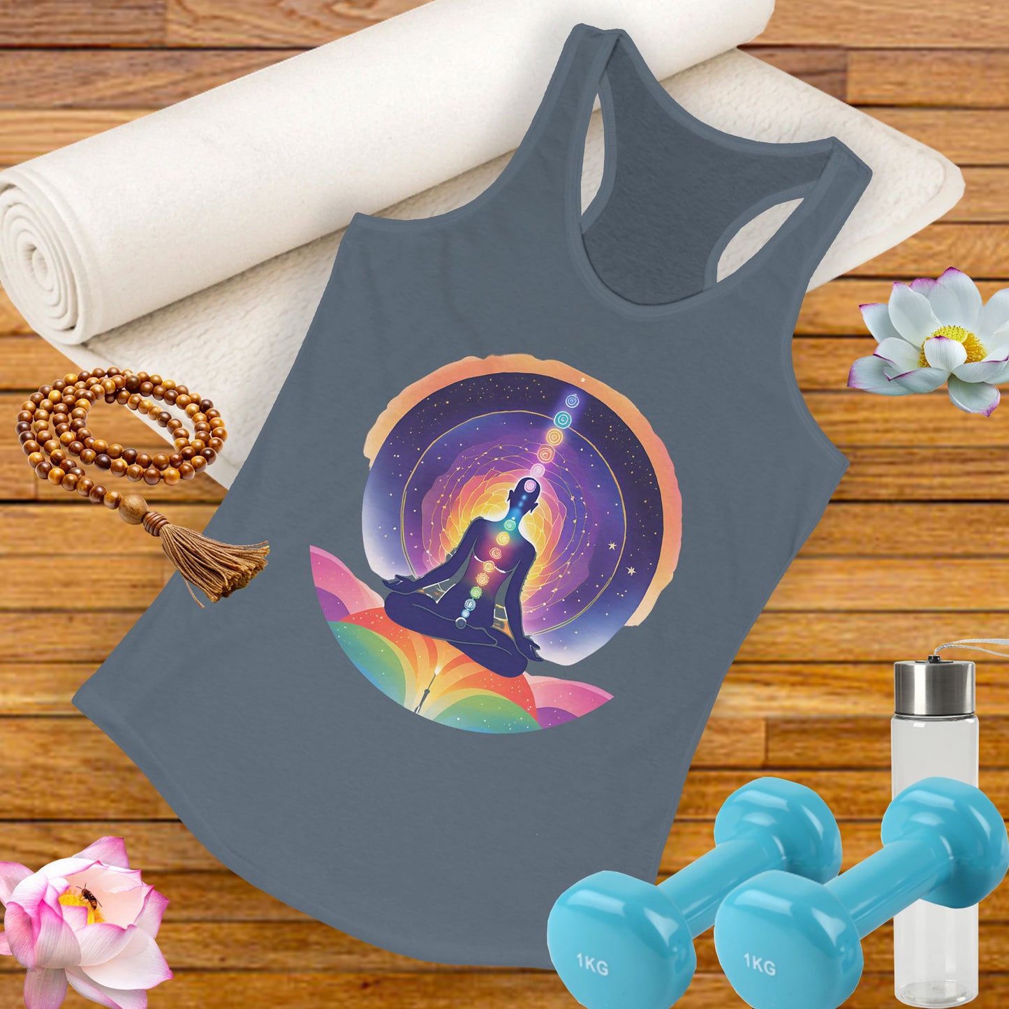 “Cosmic Alignment” Racerback Tank - Connect Within, Expand Beyond