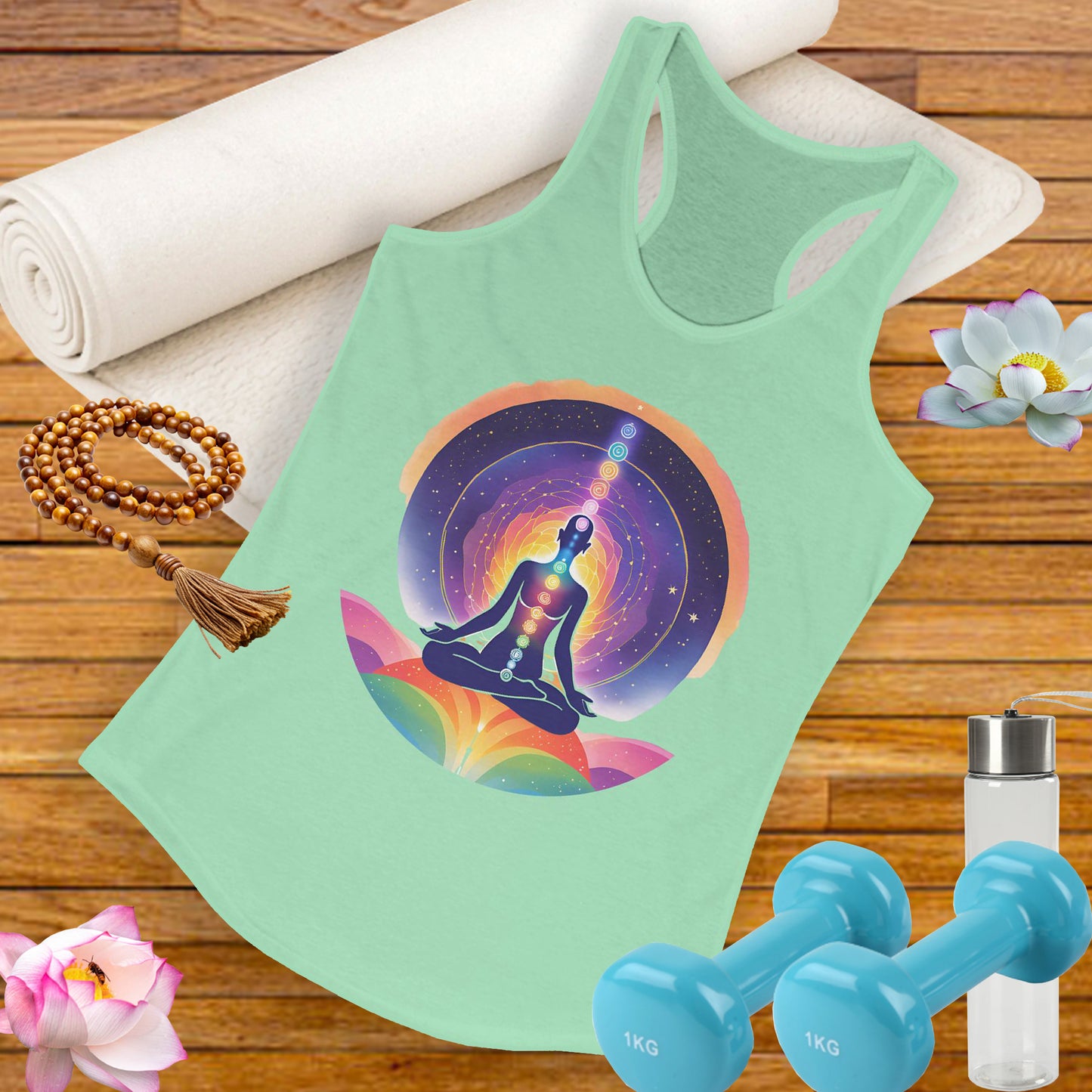 “Cosmic Alignment” Racerback Tank - Connect Within, Expand Beyond