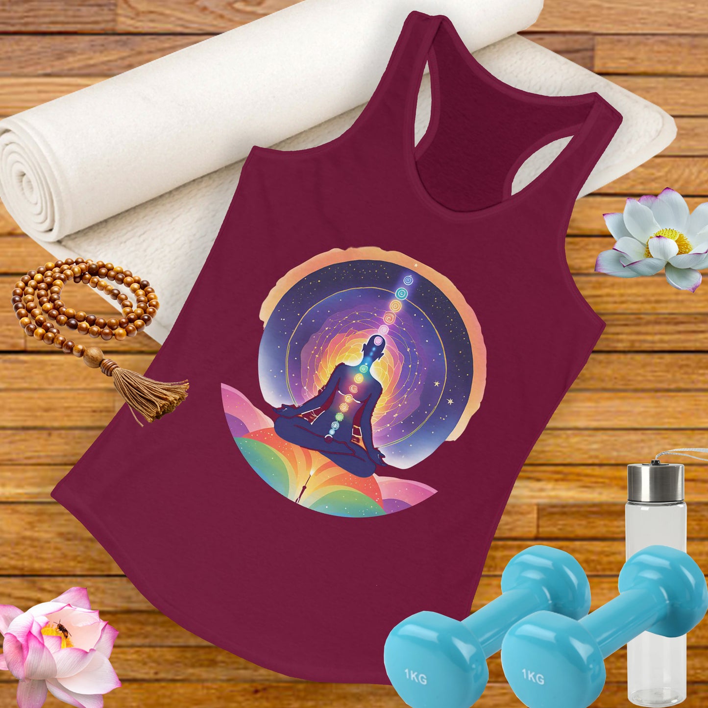 “Cosmic Alignment” Racerback Tank - Connect Within, Expand Beyond