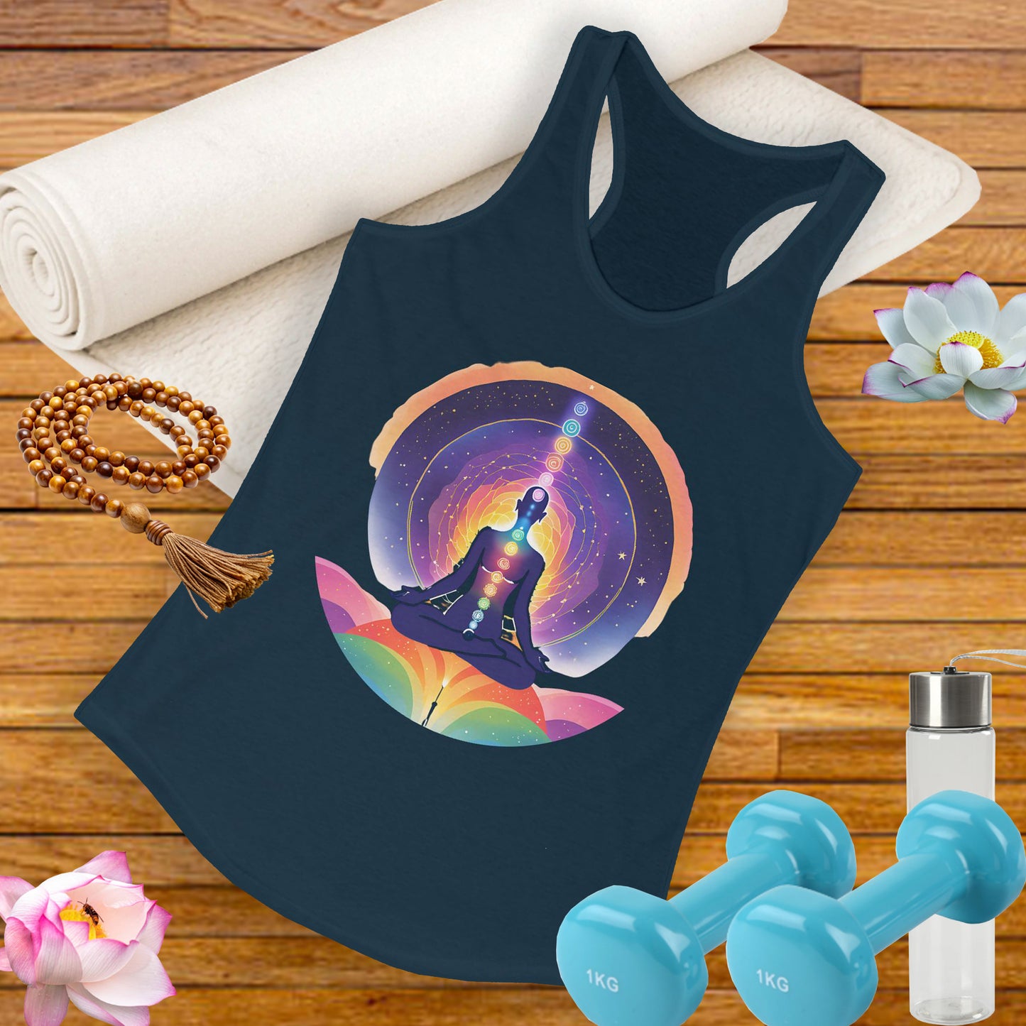 “Cosmic Alignment” Racerback Tank - Connect Within, Expand Beyond