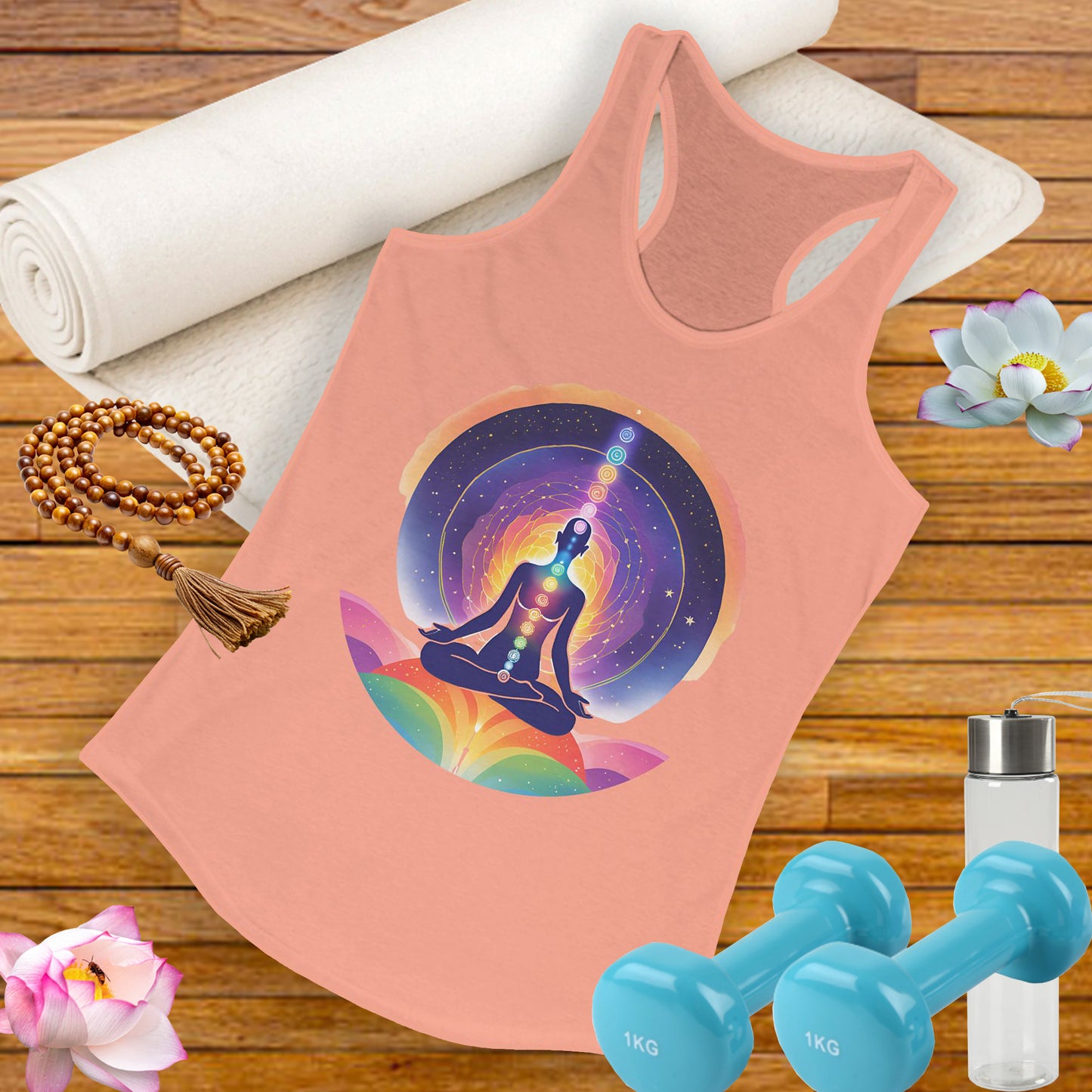 “Cosmic Alignment” Racerback Tank - Connect Within, Expand Beyond