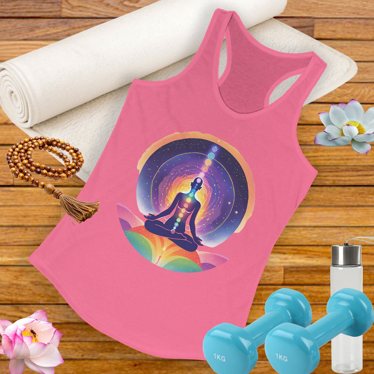 “Cosmic Alignment” Racerback Tank - Connect Within, Expand Beyond