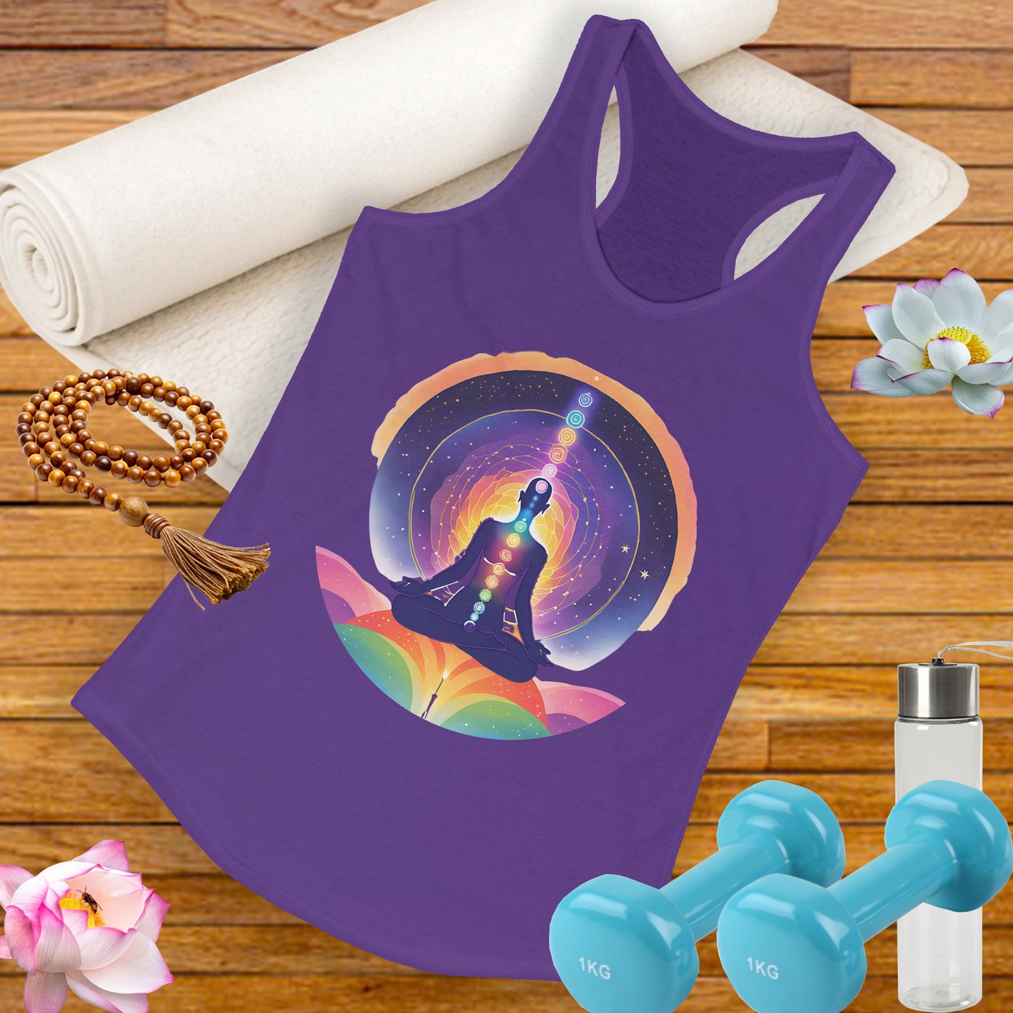 “Cosmic Alignment” Racerback Tank - Connect Within, Expand Beyond