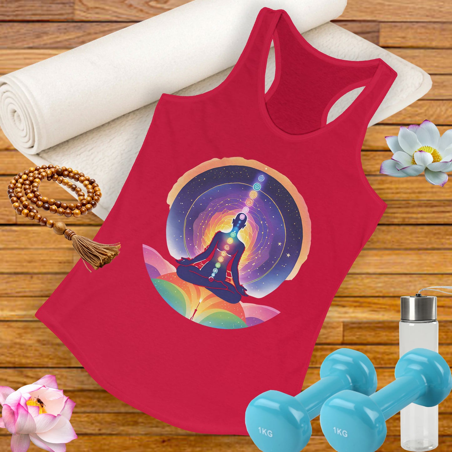 “Cosmic Alignment” Racerback Tank - Connect Within, Expand Beyond
