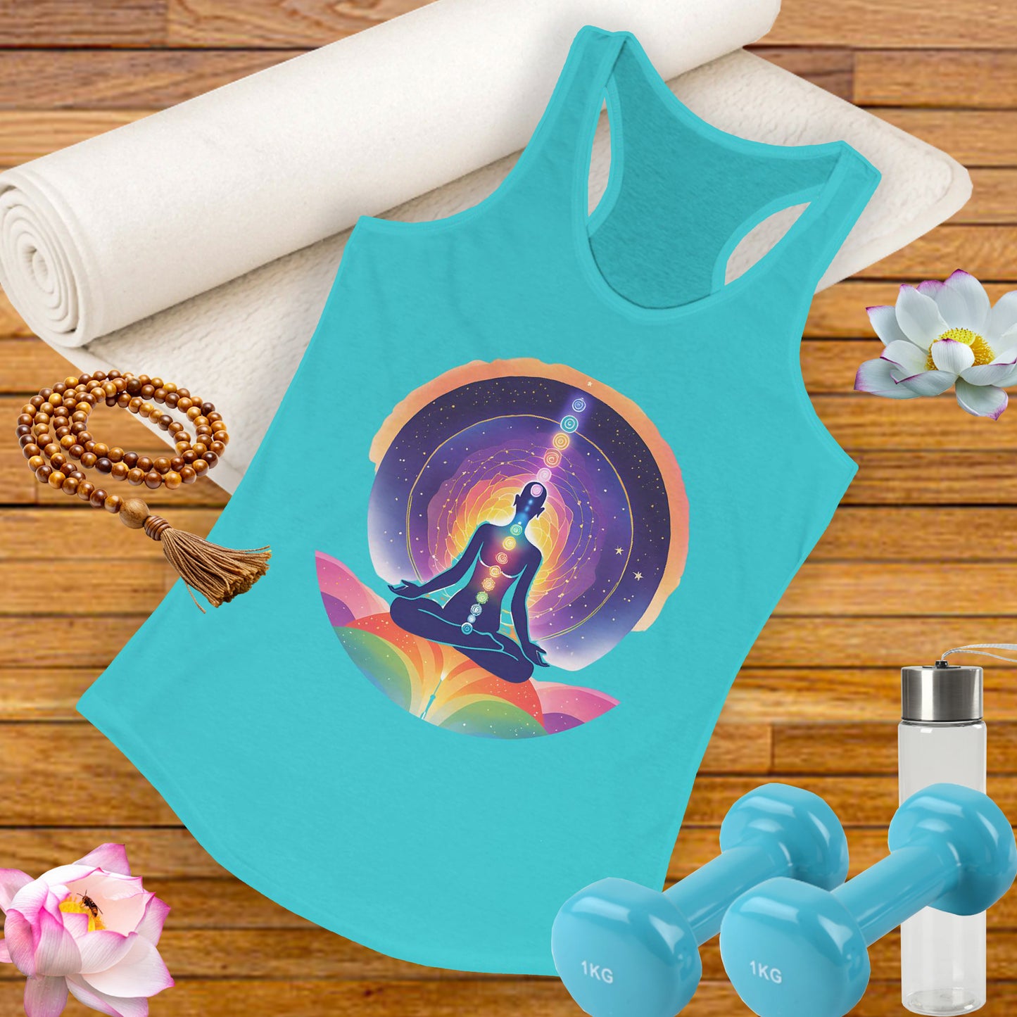 “Cosmic Alignment” Racerback Tank - Connect Within, Expand Beyond