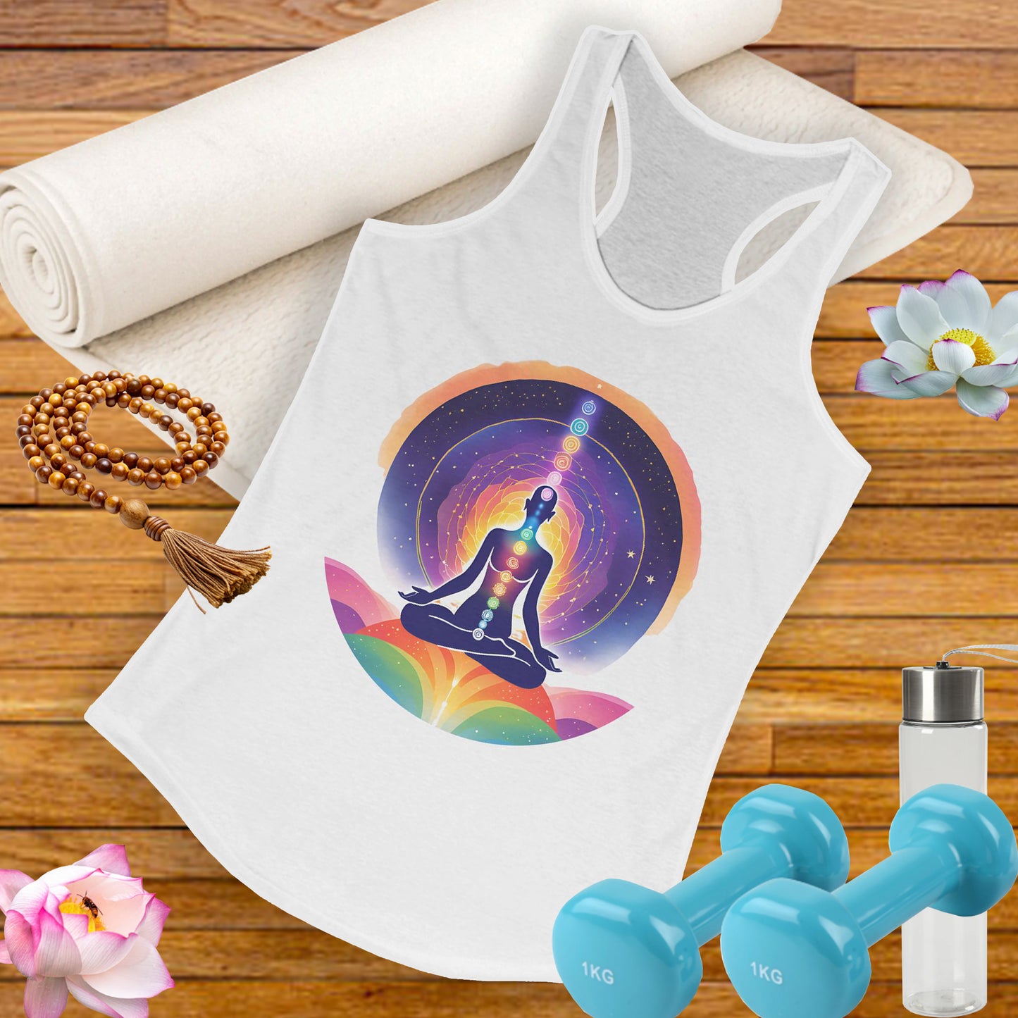 “Cosmic Alignment” Racerback Tank - Connect Within, Expand Beyond